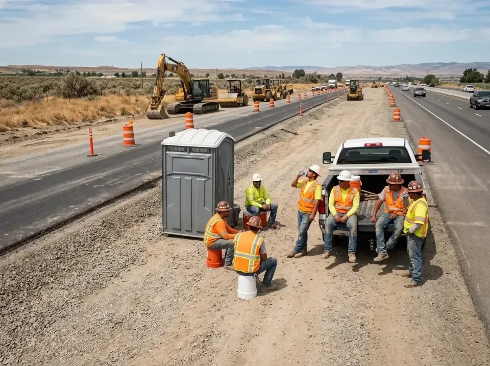 highway-road-construction-crew-007 — frequently asked questions, Porta Potty and Restroom Rentals in Wedgefield, FL